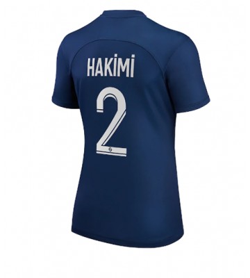 Paris Saint-Germain Achraf Hakimi #2 Hemmatröja Dam 2022-23 Korta ärmar